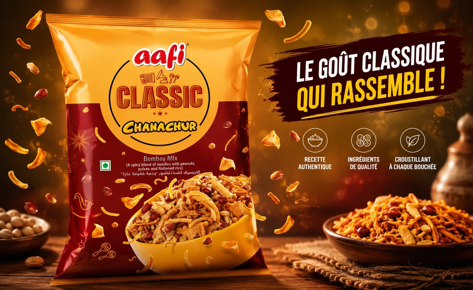 AAFI Classic Chanachur distribué en France par Supply Corner